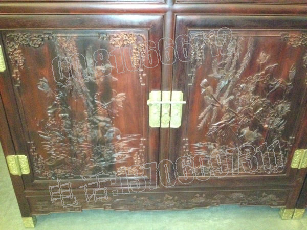 小葉紫檀書柜